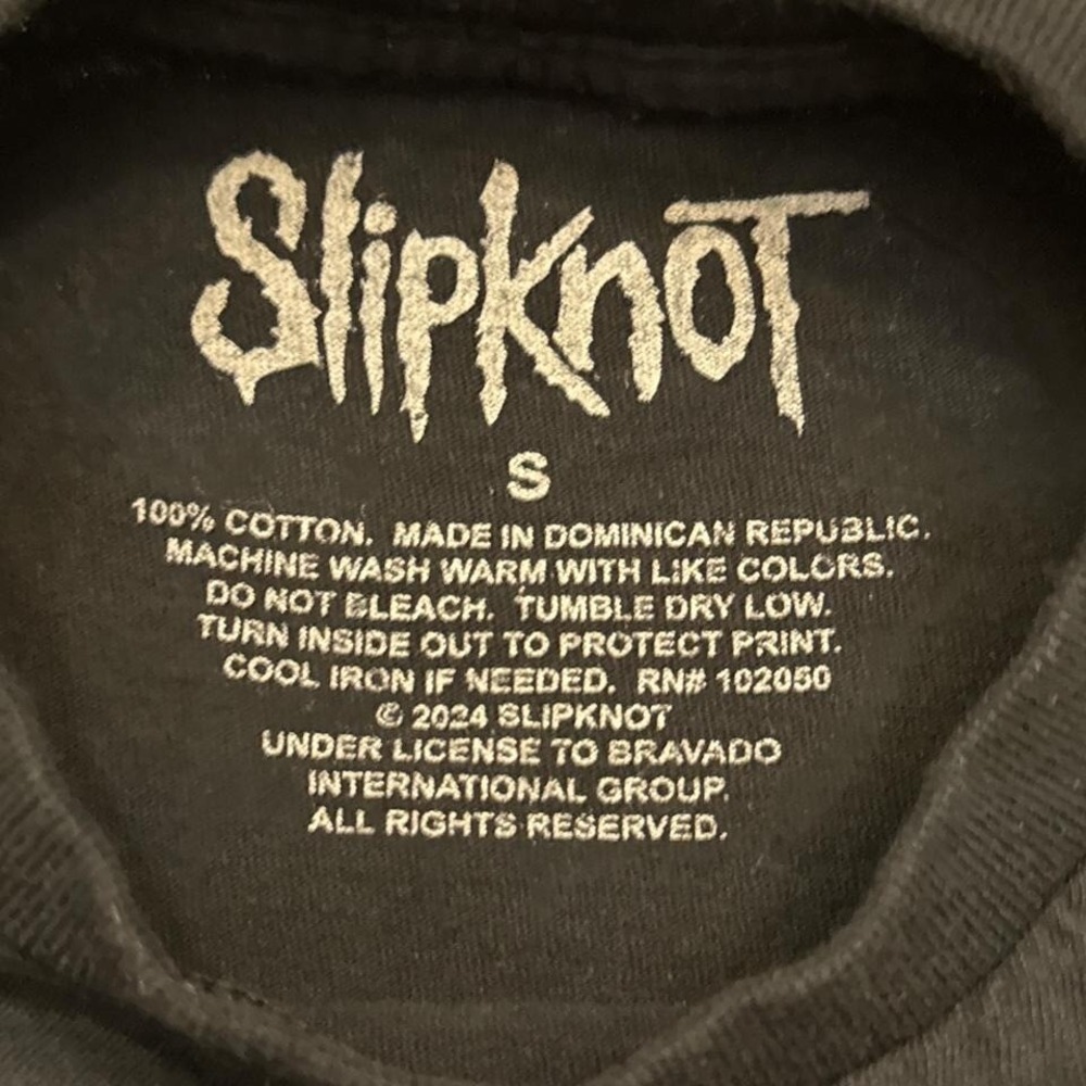 Slipknot 25th Anniversary World Tour T-Shirt Band Tee Metal Concert Merch - Picture 8 of 8
